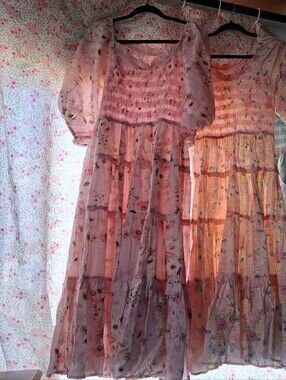 Ivy City Co Pink Roslyn Dress (Dress #1)